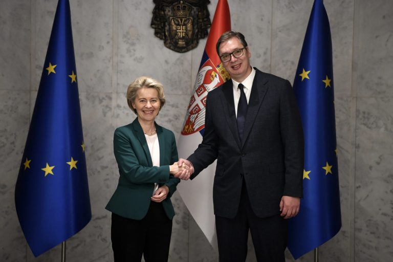 Ursula Von der Leyenová potvrdila podporu EÚ pre Srbsko i Bosnu