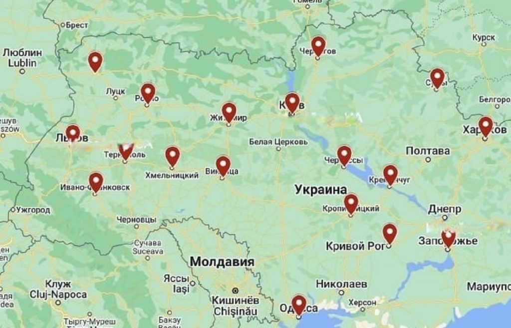  Ruská federácia vystrelila na Ukrajinu približne 100 rakiet