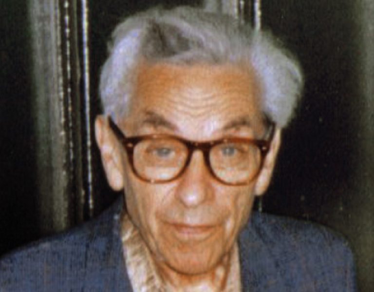 Paul Erdös na návšteve rodnej Budapešti (1992)