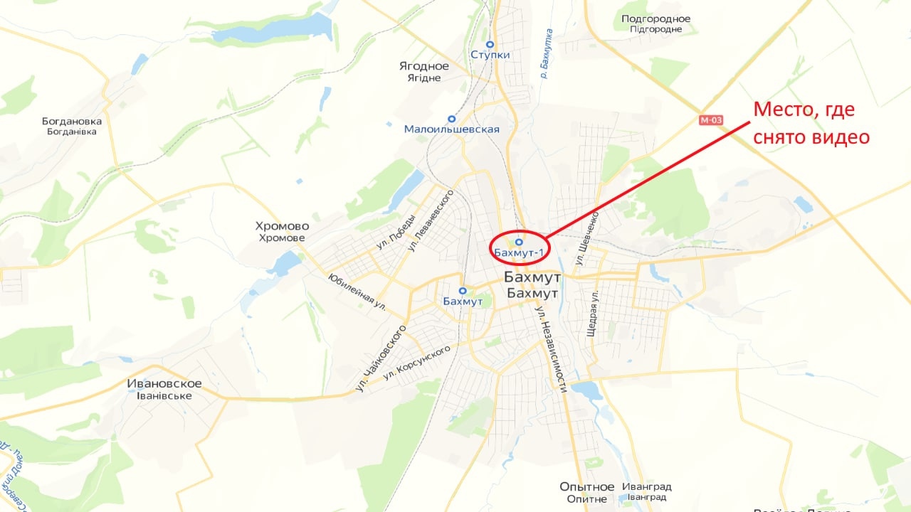 Železničná stanica Bachmut-1 pod kontrolou ruských ozbrojených síl