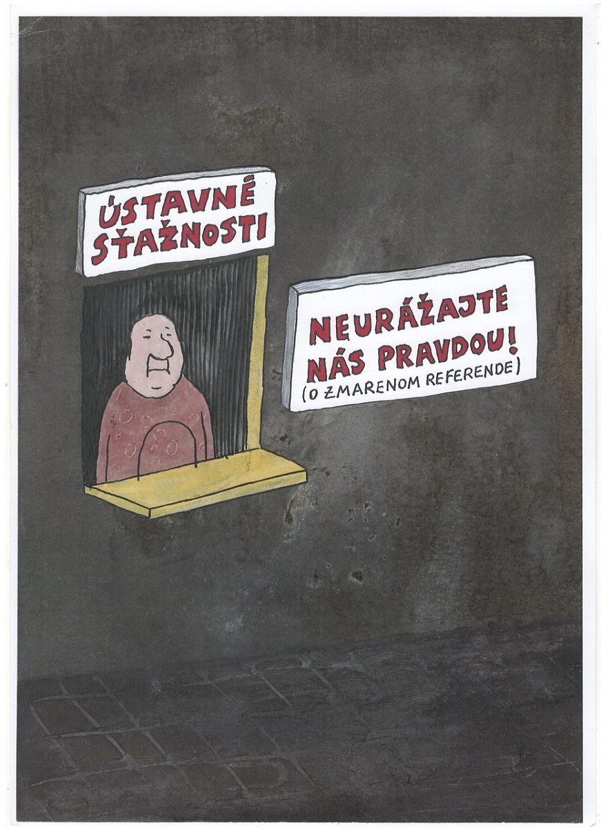 CITLIVÝM VNÍMANÍM (AMERICKÝCH ZÁUJMOV) ZRUINOVANÉ SLOVENSKO: Falošpani spanilá referendá zmarila.
