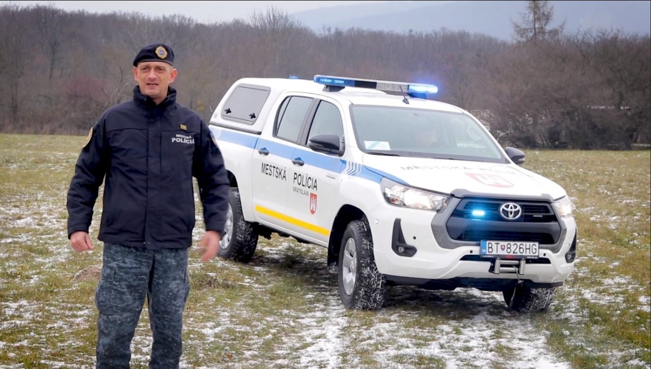 Bratislavská mestská polícia má nové vozidlá, jedno so špeciálnou výbavou