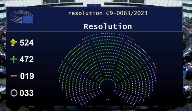 Tribunál europarlament výsledky hlasovania