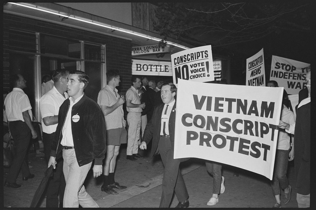 demonštrácia Austrália 1966