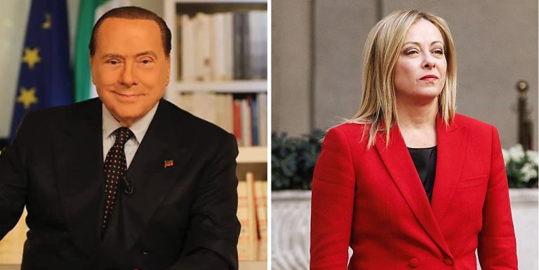 Berlusconi Meloniová