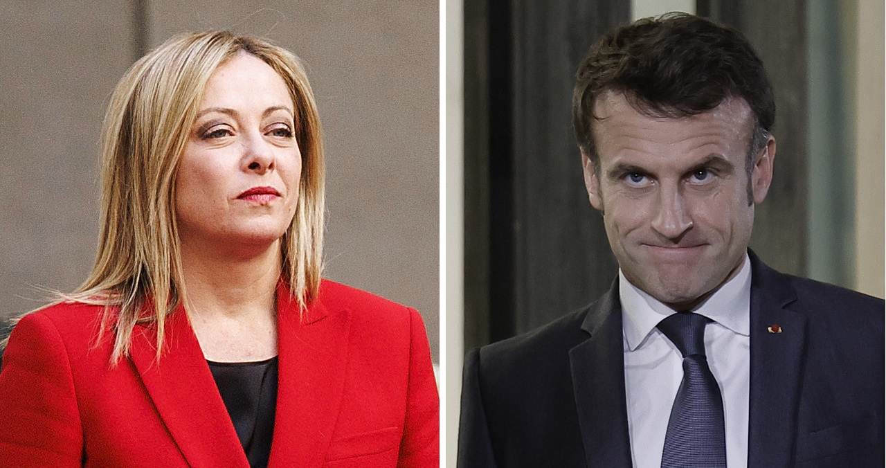 Meloniová a Macron sa sporia kvôli pozvaniu Zelenského