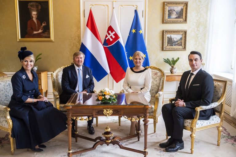 Holandský kráľovský pár na návšteve Slovenska