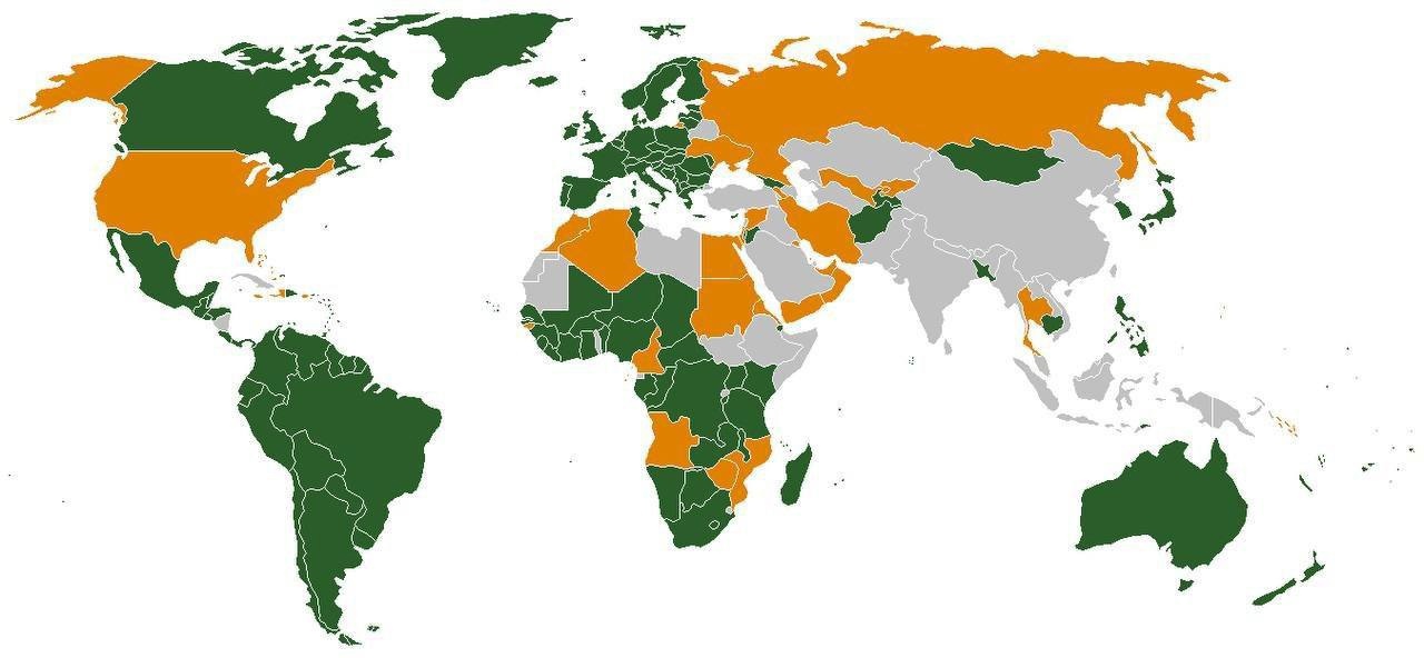Medzinárodný trestný súd je založený na Rímskom štatúte, dokumente, ktorý ratifikovalo 123 krajín