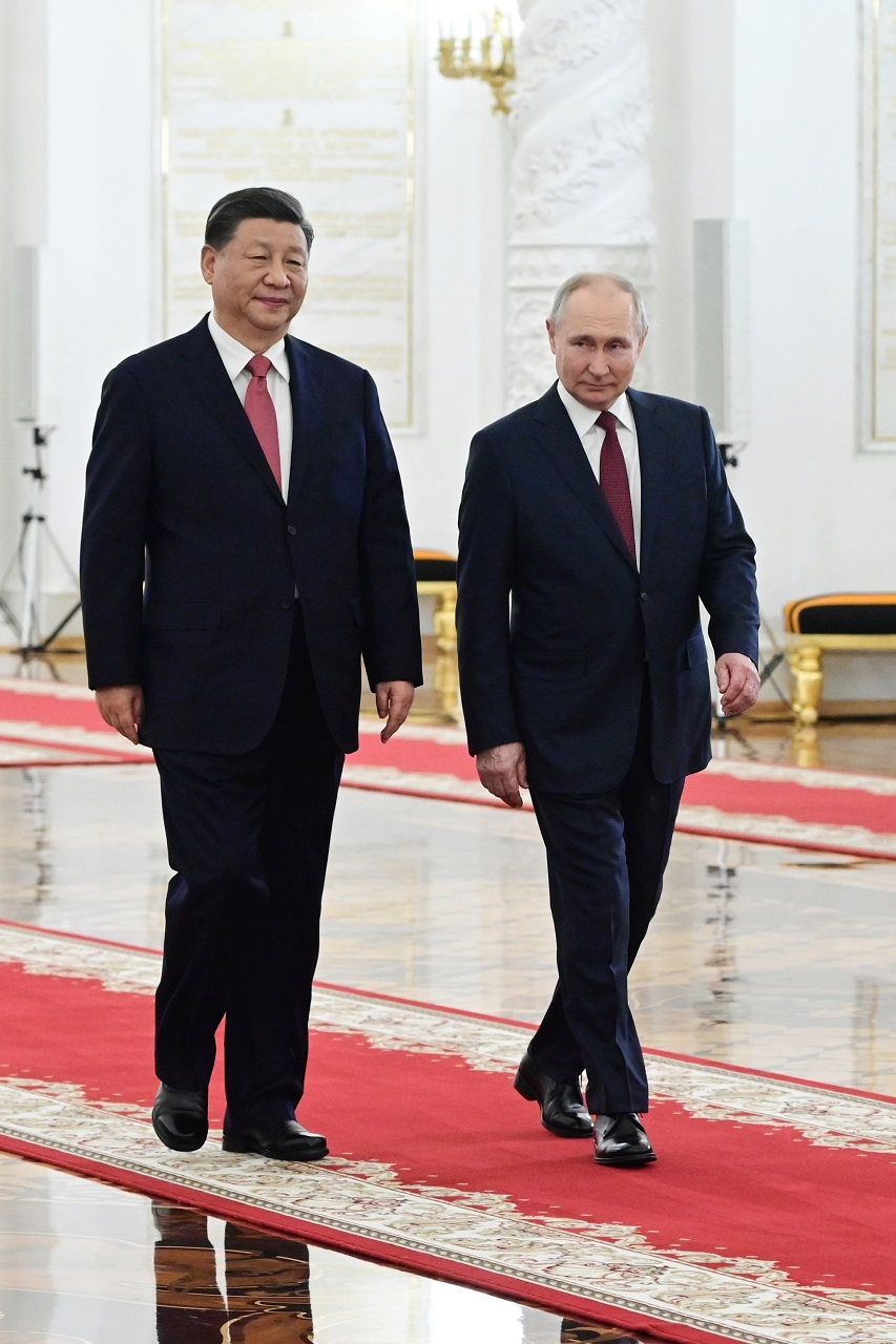 Si Ťin-pching Vladimir Putin 
