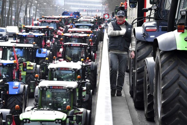 farmári, protest