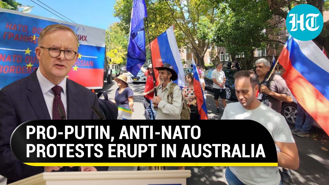 Protesty proti NATO v Austrálii