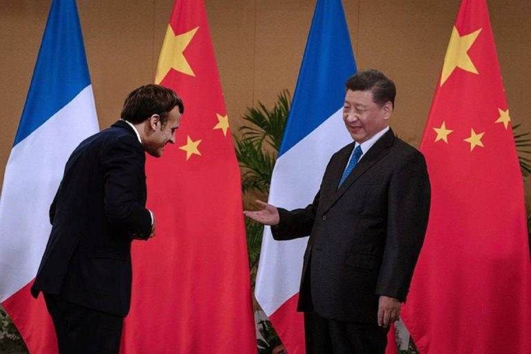 Macron, Si Ťin-pching