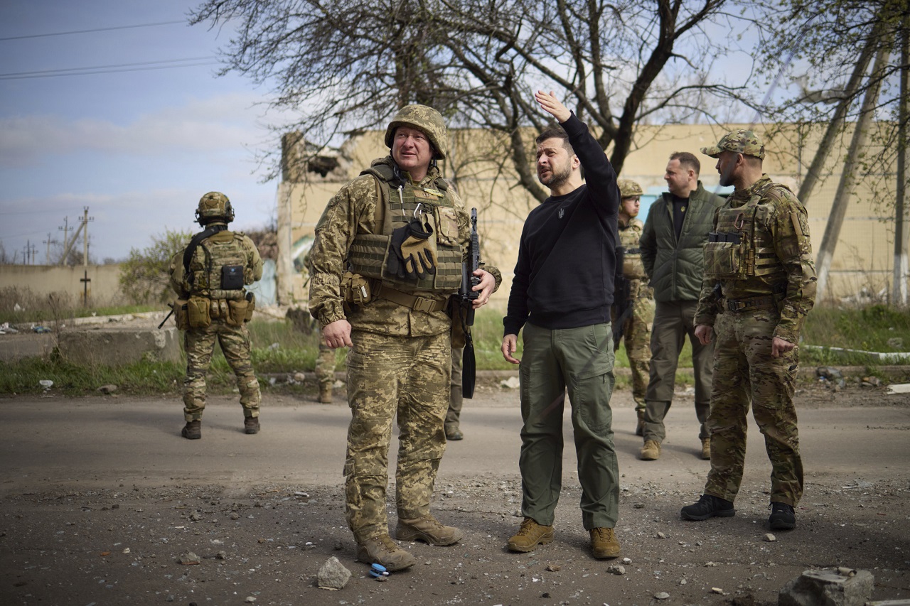Ukrajinský prezident Volodymyr Zelenskyj oznámil prípravu nových vojenských jednotiek