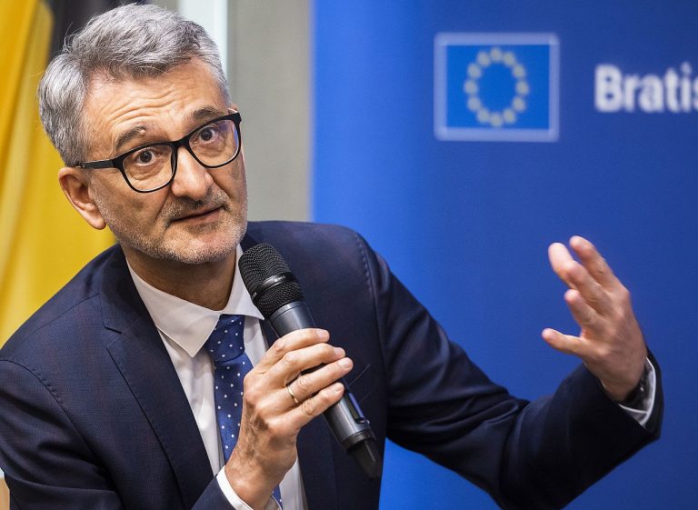 Na snímke vedúci Zastúpenia Európskej komisie (EK) na Slovensku Vladimír Šucha.
