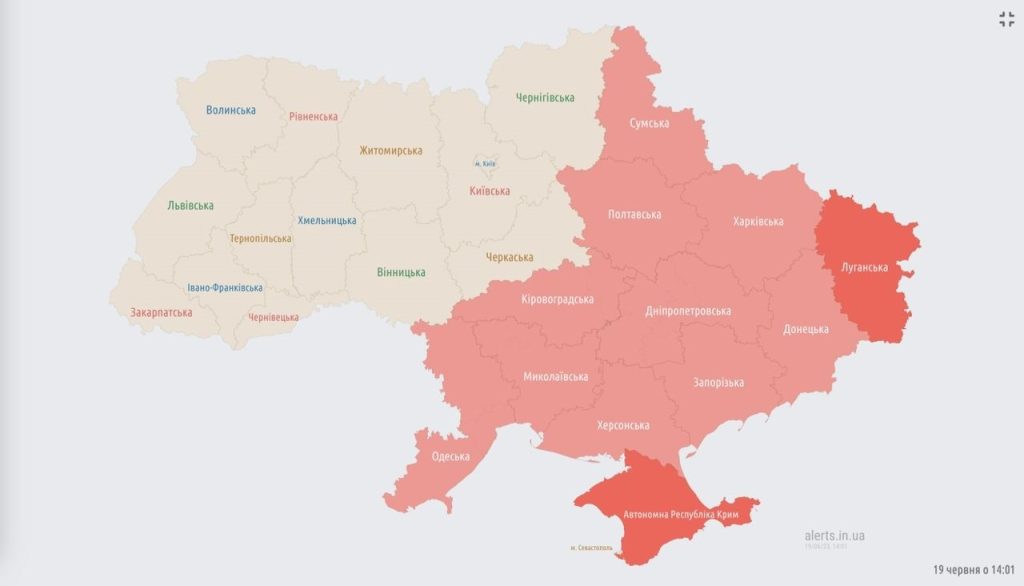 Východná časť Ukrajiny je v pohotovosti