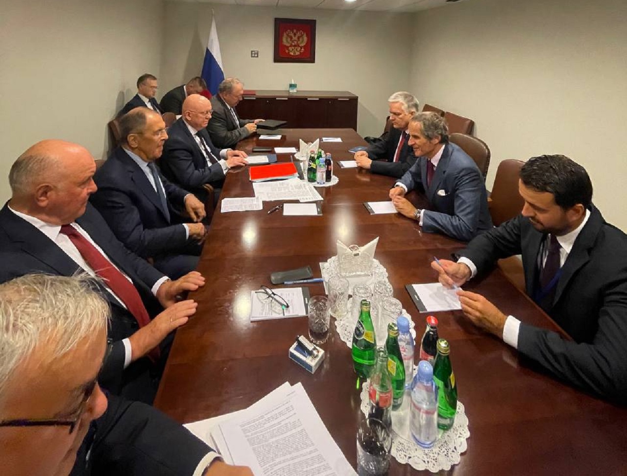 Lavrov sa stretol so šéfom MAAE Rossim v rámci Valného zhromaždenia OSN