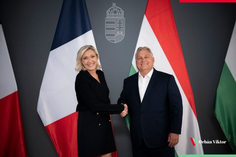 Orbán a Le Penová