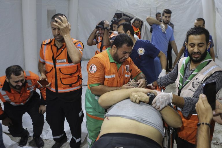 Israel Palestinians útok nemocnica Šifa pásmo Gaza