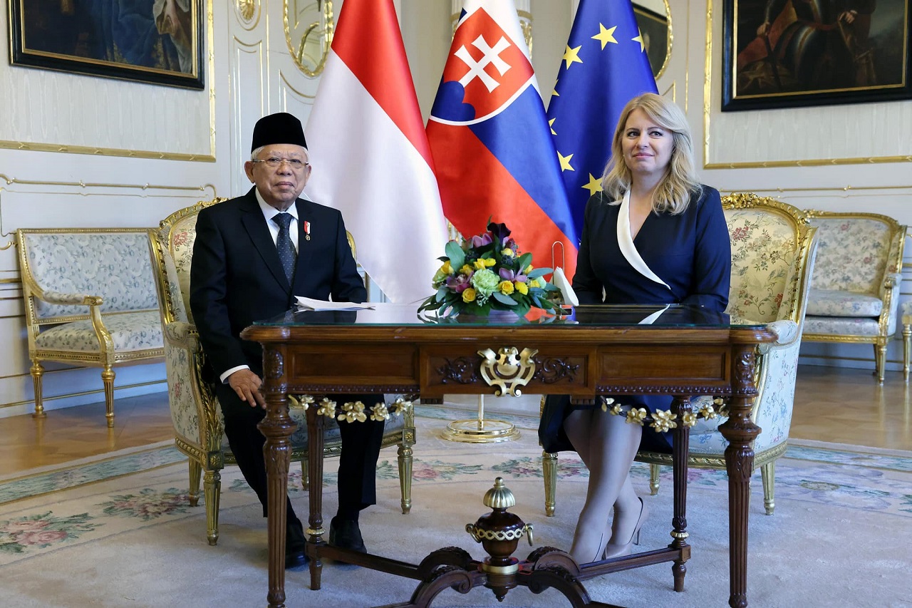 Prezidentka v pondelok prijala viceprezidenta Indonézie Ma’rufa Amina