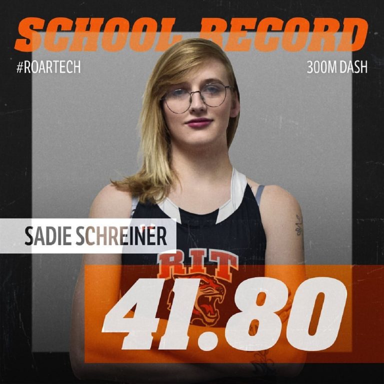 Trans-šprintérka Sadie Schreinerová