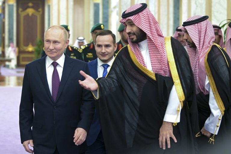 Vladimir Putin Muhammad bin Salmán