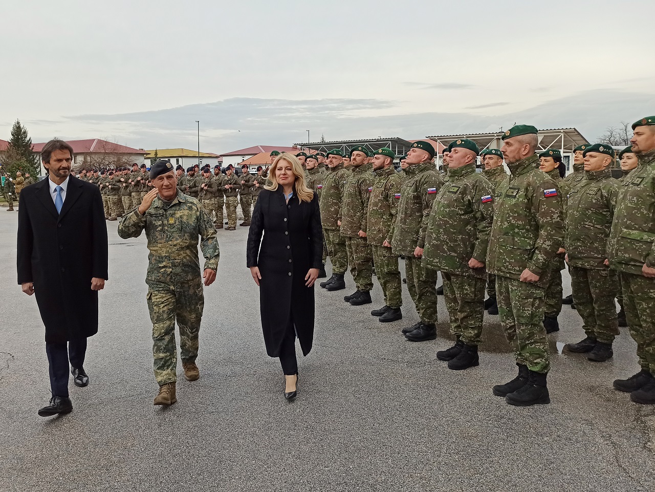 Prezidentka ocenila službu slovenských vojakov v Bosne a Hercegovine