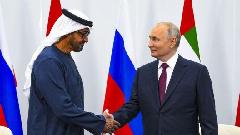 Mohammed bin Zayed, Vladimir Putin