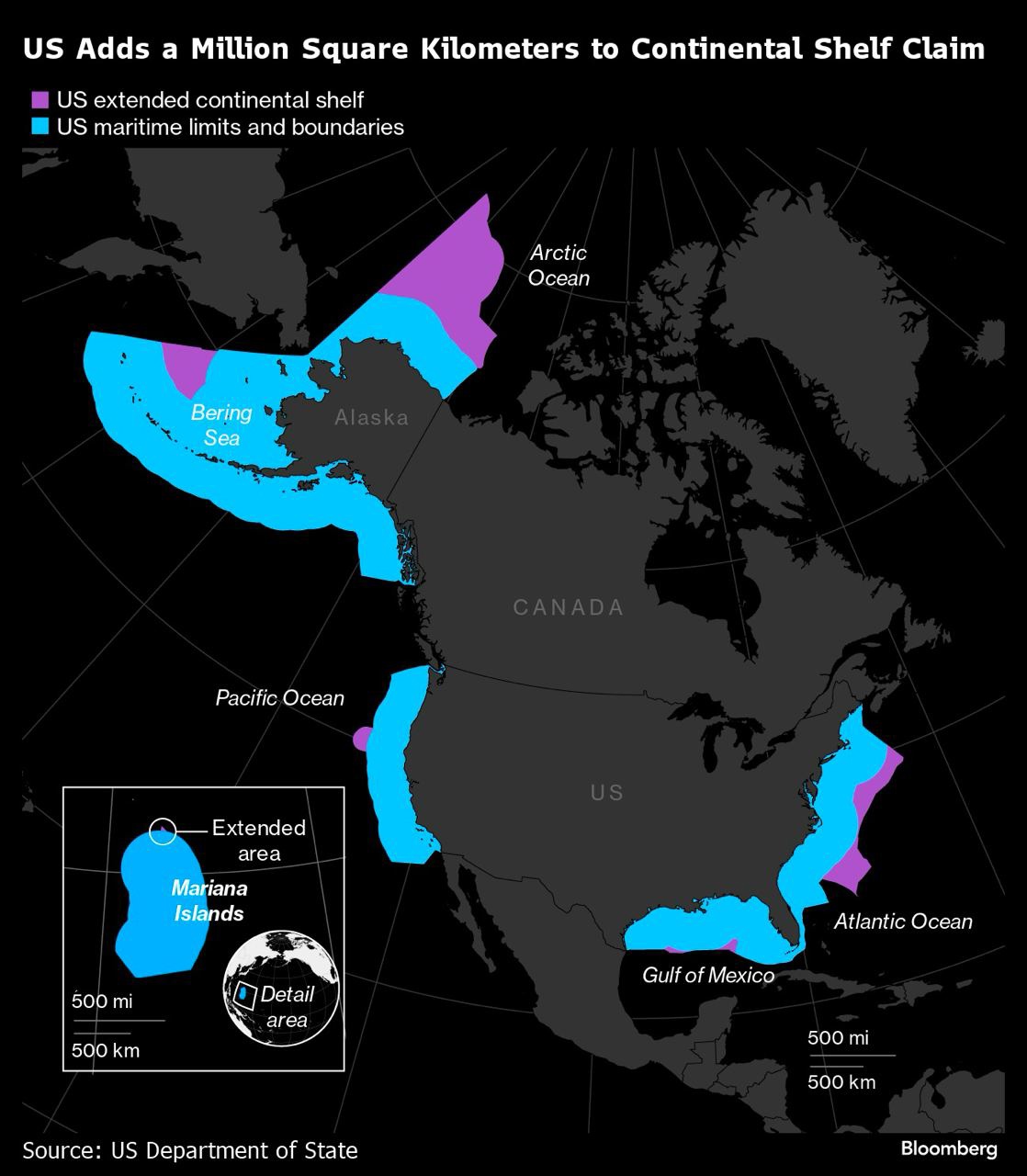 Spojené štáty majú záujem o obrovský kus územia v Arktíde a Beringovom mori