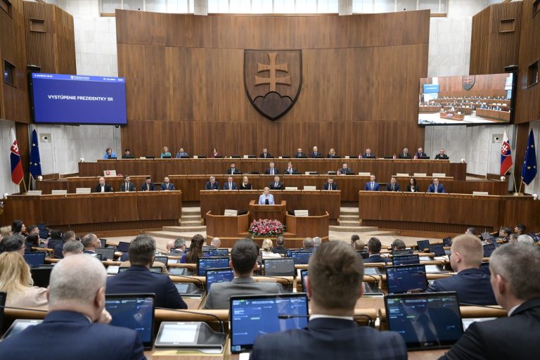 Prezidentka Z. Čaputová vystúpila v pléne NR SR s príhovorom k novele Trestného zákona