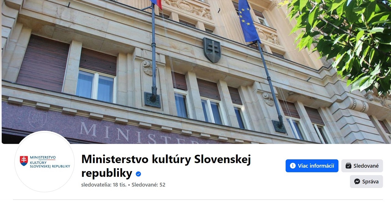 Záhada facebookovej stránky ministerstva kultúry: Šimkovičová vysvetľuje