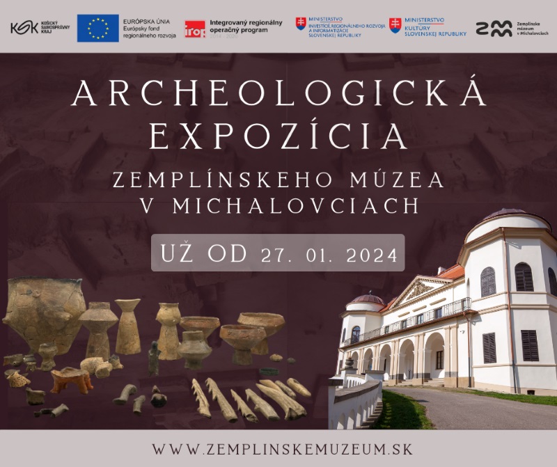 Otvorenie archeologickej expozície v Zemplínskom múzeu