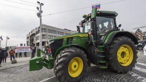 Celoslovenský protest farmárov a poľnohospodárov v Bratislave