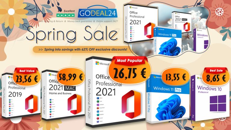 Godeal24 vám ponúka softvérové kľúče za bezkonkurenčnú cenu!