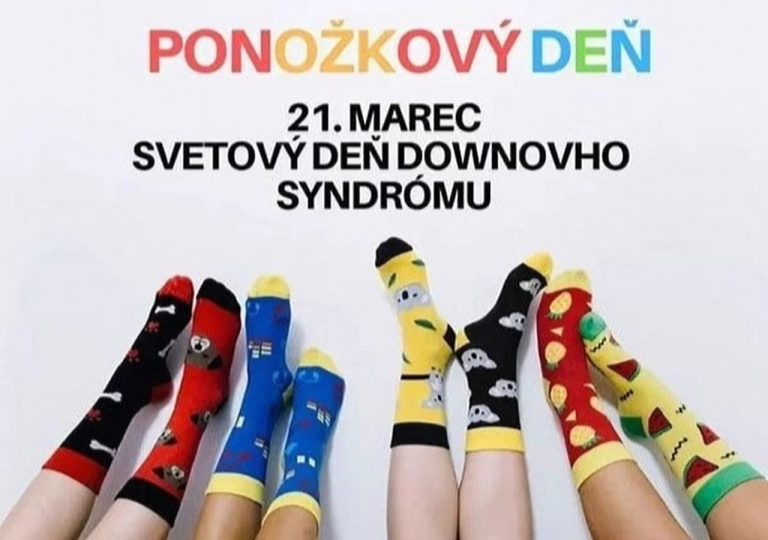 Downnov syndróm ponožky