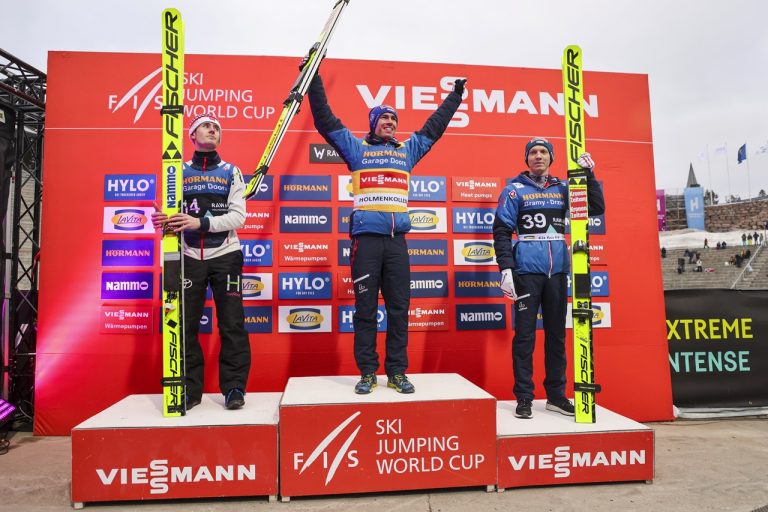 Norway World Cup Ski Combined Jumping Oslo Holmenkolen