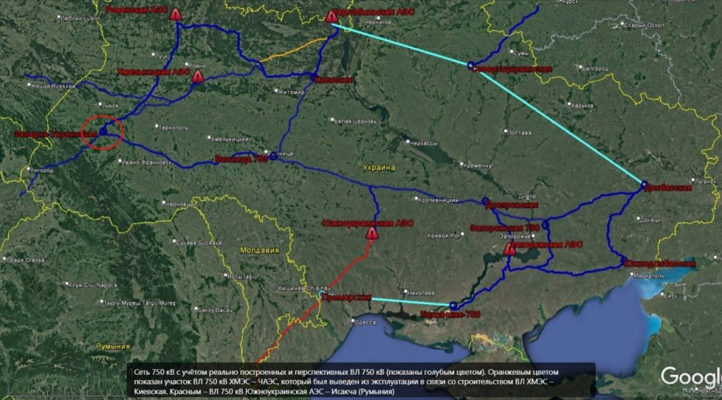 ukrajinská energetická sústava