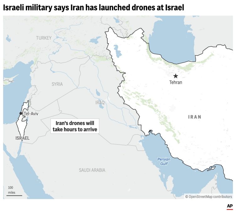 Izrael Irán útok drony zničenie armáda