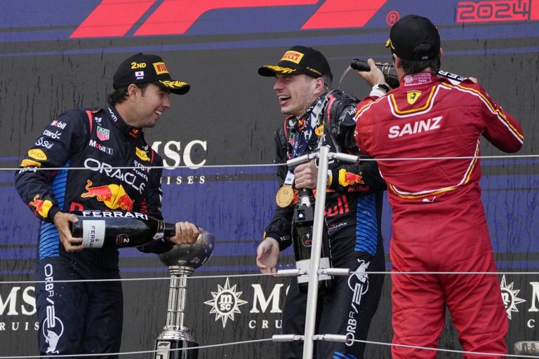 Max Verstappen,Sergio Perez,Carlos Sainz