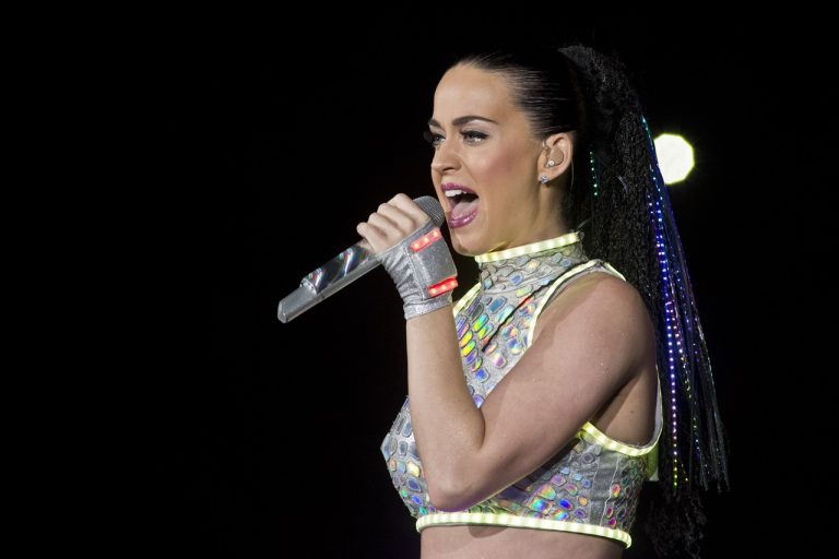 americká speváčka Katy Perry koncertné vystúpenie
