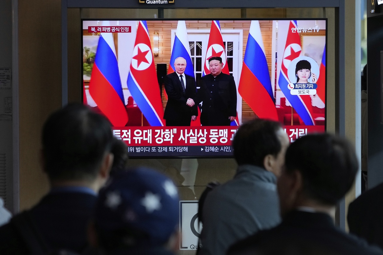 Putin Kim Čong-un