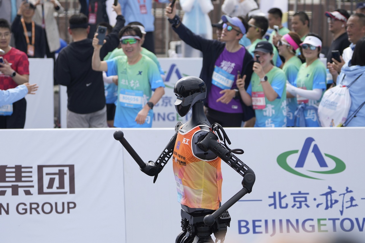 Humanoid Robot Half-Marathon