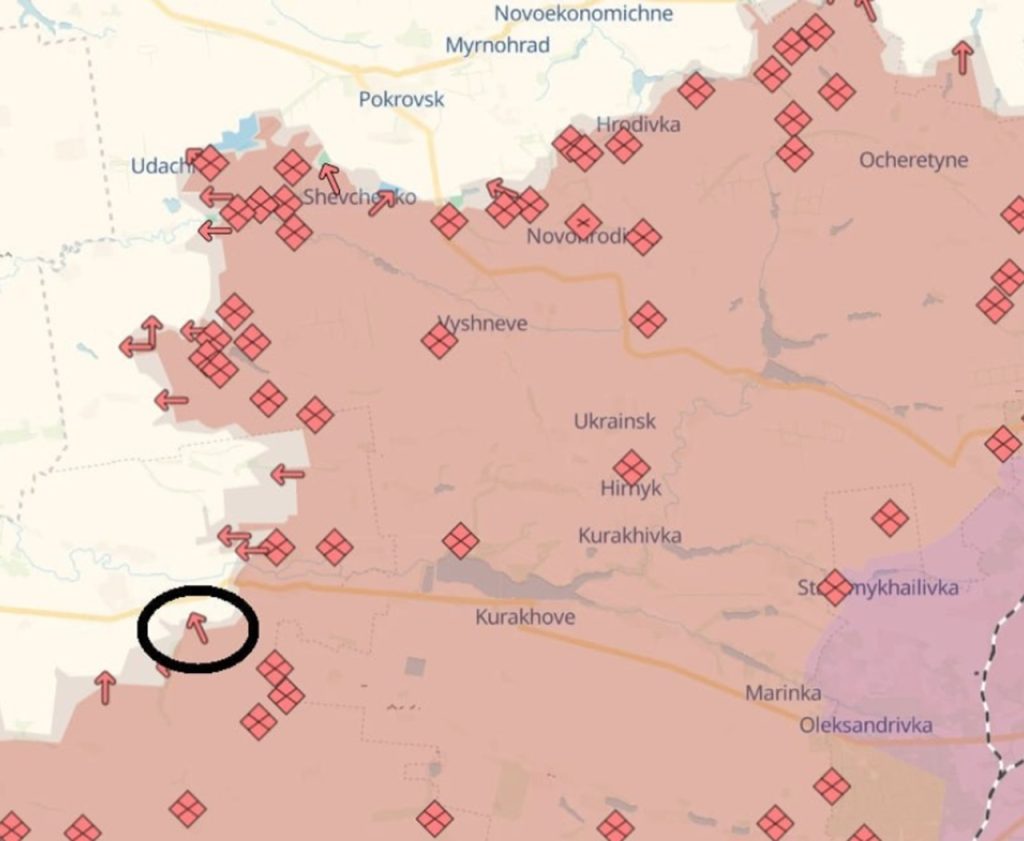 Ruská armáda postúpila pri Belogorvke
