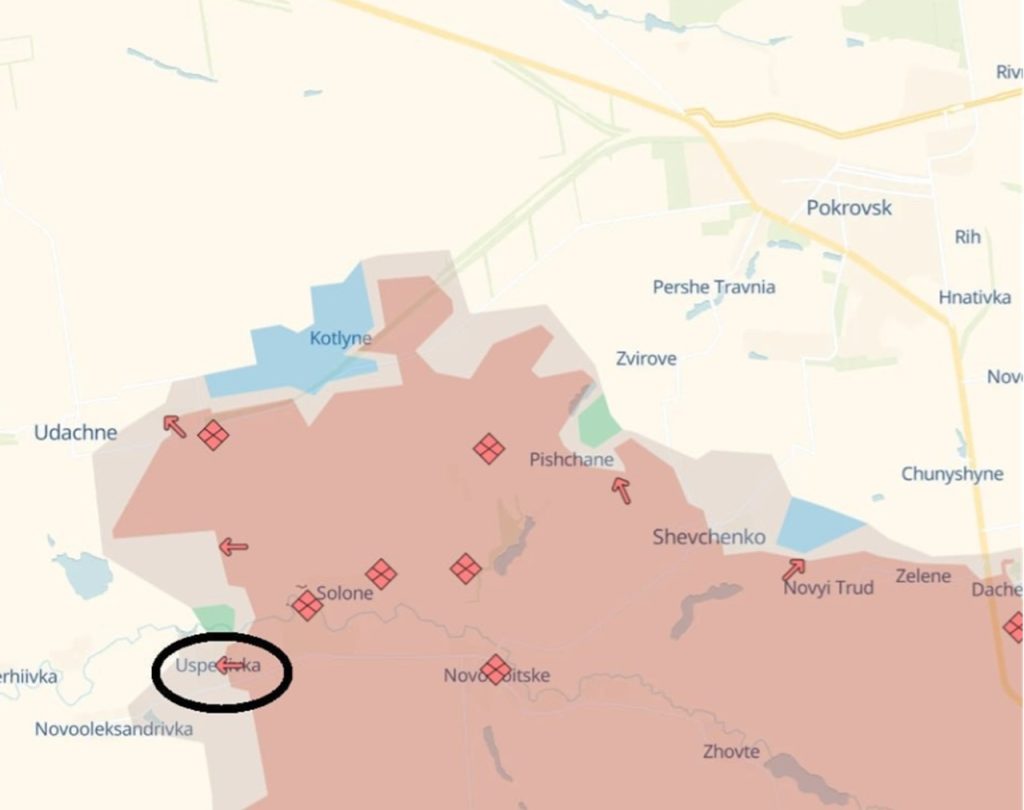 Ruská armáda postúpila pri Belogorvke
