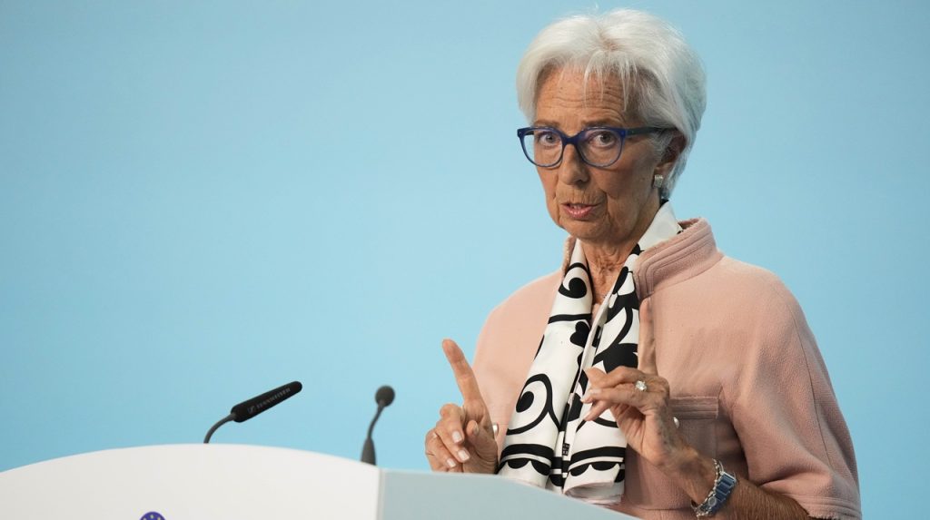 Európska centrálna banka Christine Lagardová