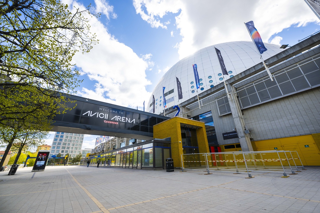 Avicii Arena v Štokholme hokejová aréna
