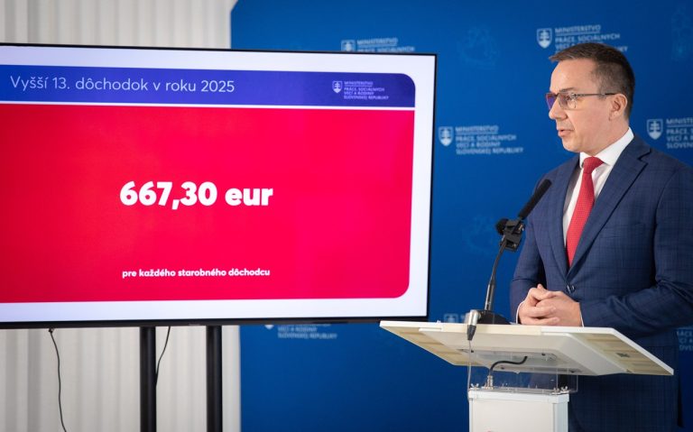 MPSVR SR: Nová výška 13. dôchodkov Erik Tomáš