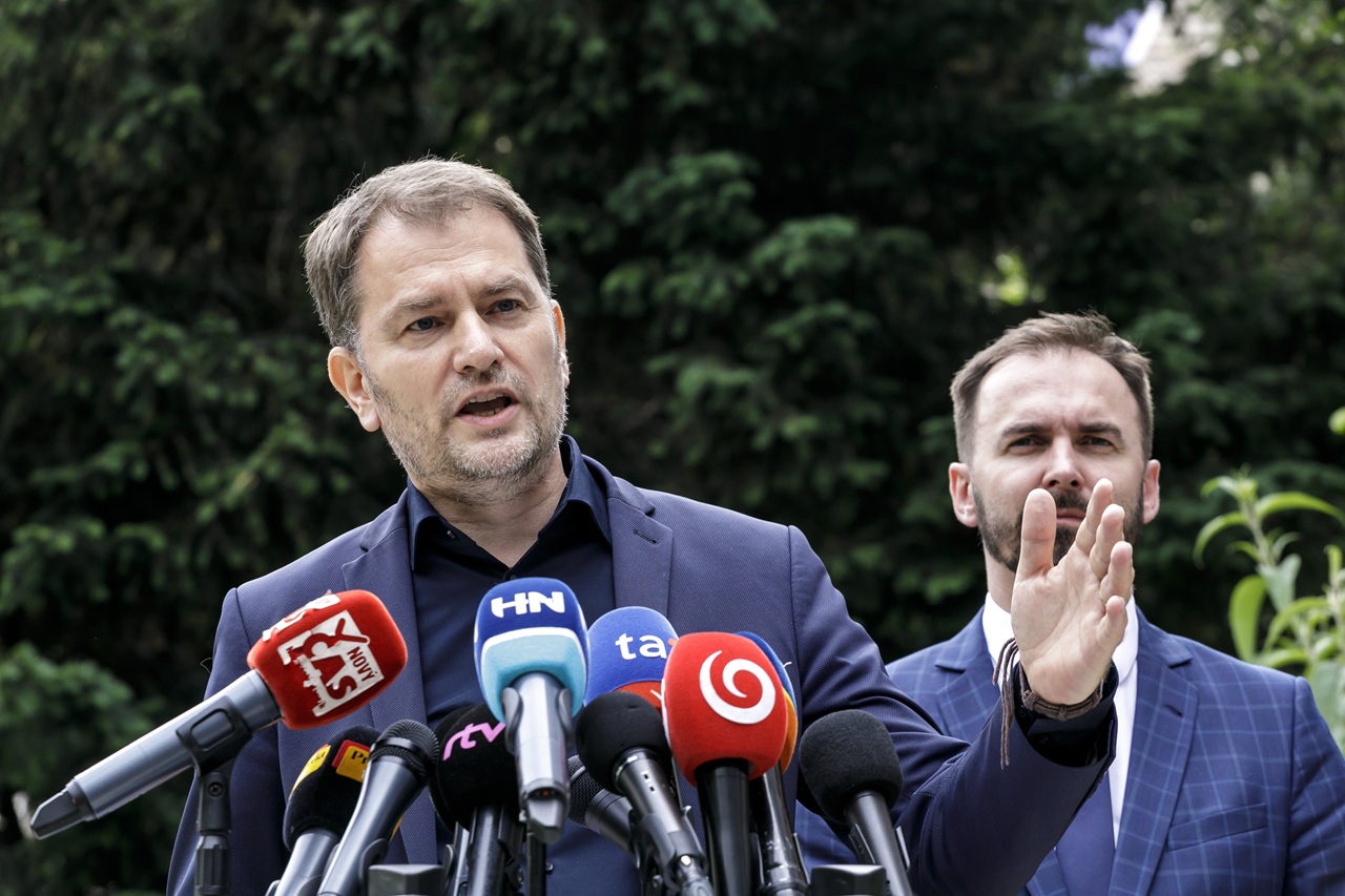 Igor Matovič a Michal Šipoš