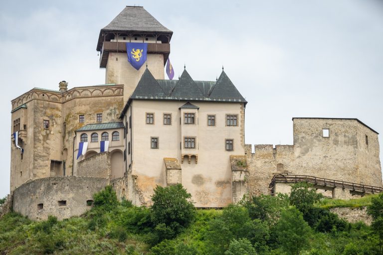 Trenčín hrad Trenčiansky hrad