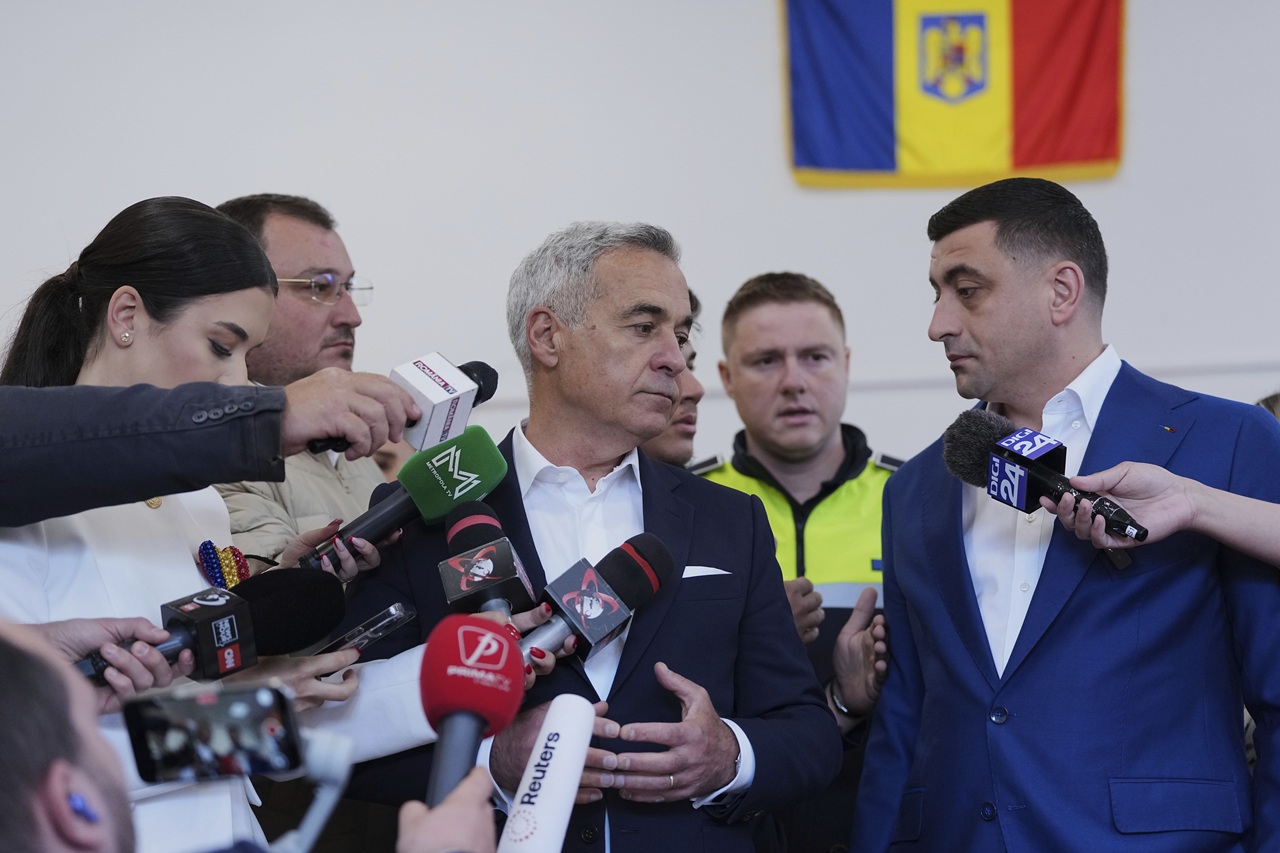 George Simion a Calin Georgescu
