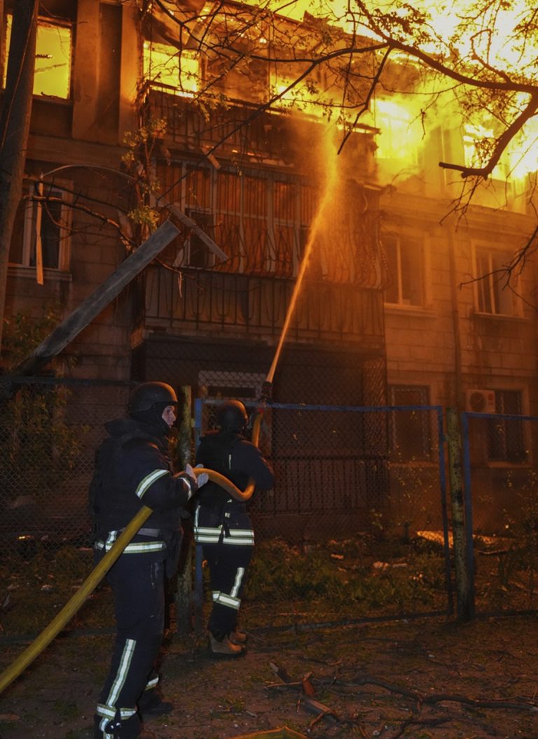 Ruský útok na Odesu